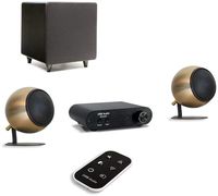 Orb Audio: Booster1 Micro Soundbar and Stereo Speaker System with EZ Voice - Remote Included - TV Sound Bar Alternative - Provides Crisp, Detailed Sound - Lifts Dialogue Above Background Noise