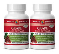 Grapeseed Essential Capsules - Grape Seed Extract- Boost Mental Alertness (2 Bottles)