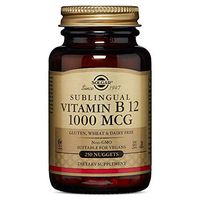 Solgar Vitamin B12 1000 mcg 250 Nuggets (2 bottles) Non GMO