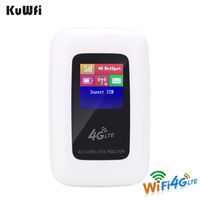 Mobile WiFi Hotspot 4G LTE WiFi Modem Router WiFi Dongle Router Support 10 Users Work 2G/3G/4G Network (not Including SIM Card)