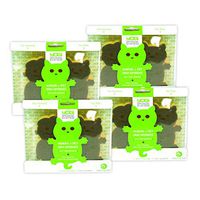 4 Packs Human/Cat Dish Washing Kitchen Sponges Clean Cute Designs