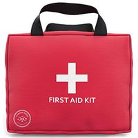 Premium Quality First Aid Kit - 109 Piece - Essential for Maximum Survival and Safety - Ideal for Your Car, Camping, Hiking, Travel, Sports, Boat, Hunting, Kitchen