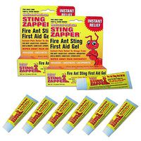 6 Fire Ant Bite Treatment Sting Zapper Gel Cream Bee Bed Bugs Mosquito First Aid