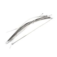 uxcell Stainless Steel Sprayed Cable Tie, 800mm Long 4.6mm Wide, 20 PCS