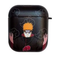 WerNerk Naruto Shippuden Airpods Case Cover, Compatible with Airpods 1/2 Cute Case, 3D Anime Character Silicone Airpod Accessories Cover and Skin(Style 11)