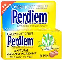 Perdiem Pills Overnight Relief 60 Each (Pack of 5)