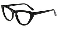 Firmoo Vintage Cateye Blue Light Blocking Reading Glasses Computer Office UV400 Protection Eyeglasses for Women Black Frame 3.00 Readers