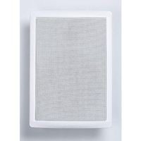 Polk In-Wall Speaker with 8" Dynamic Balance Woofer and 3/4" Aimable Silk Dome Tweeter, Features Patented Dynamic Balance Technology with Paintable White Matte Grille & Durable Moisture Resistant Construction, Easy One-Cut, Drop-In Installation, White