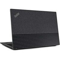 Skinit Decal Laptop Skin for Thinkpad X1 Carbon (6th Gen 2018) - Officially Licensed Originally Designed Black and Grey Stripes Design