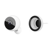 Logitech Circle 2 Indoor/Outdoor Wireless Home Security Camera Works with Alexa & Google Assistant, 1080p HD, 180° Wide-Angle, Night Vision, 2-Way Talk &  Circle 2 Window Mount Accessory