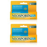 Neosporin + Pain Relief Dual Action Cream,.5 Oz (Pack of 2)