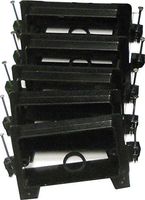 Arlington LVN1 Low Voltage Mounting Bracket W/ Nails, 1-Gang, Black, 5-Pack