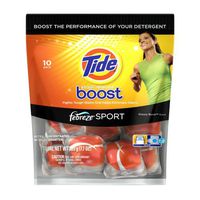 Tide Stain Release Boost Febreze Sport Unit Dose In Wash Booster, 7.7-Ounce, 10 Count (Pack of 2)