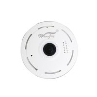 Winnerflag IP Camera Wireless Wifi 360 Degree Panoramic 2.0 Megapixel 1080P 2.4GHZ Security Camera Super Wide Angle Support IR Night Motion Detection Keep Your Pet & Home Safe