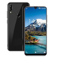 OUKITEL C16 Unlocked Cell Phone Android 9.0 Dual Nano SIM 3G Unlocked Smartphone 5.71"HD + Waterdrop Display Face&Fingerprint ID 8MP+2MP Dual Camera 2GB RAM+16GB ROM 2600 mAh Battery (Black)