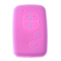 Dolity Newly Improved Car Remote Smart Key Cover for TOYOTA Venza - Pink
