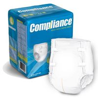 Compliance Adult Skin Caring Briefs - XL 58-64" (15/pk 4 pk/cs)