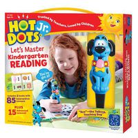 Educational Insights Hot Dots Jr. Let's Master Kindergarten Reading, Ages 5 and Up, (100 Self-Checking Lessons)