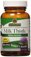 Nature's Answer Milk Thistle Seed Extract - 60 Vegetarian Capsules