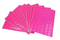 WEI LONG 10 Sheets(1020-pack) Multi-Colored Self-Adhesive PVC Photo Corners Stickers for DIY Scrapbook, Photo Storage, Personal Journal&Travel Recording Diary Adhesive