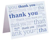 Many Thanks Note Cards Set of 25