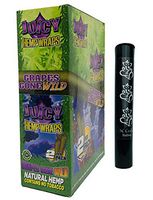 Herb Airtight Tube Pocket Protector with Juicy Jay's Grapes Gone Wild Hemp Wraps 25 Count Box DC Crafts Nation- Ganesha