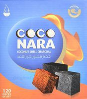 Box of 120pcs Coconut Coco nara coconara Premium Lighting Hookah Hokah charcoal coals- TOTAL 240pcs