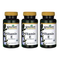 Swanson Vitamin E 1000 Iu 1000 Iu (450 Milligrams) 60 Sgels (3 Pack)