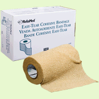 SELF ADH LATEX ELASTIC BANDAGE, 2" X 5YDS, TAN