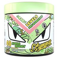 Olympus Lyfestyle Levels Pre Workout 40 Servings Green Apple Candy/Apple Money