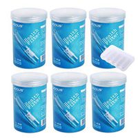 Daily necessities LTD Disposable Cigarette Filters, 600 Efficient New Smoke Cigarette Filters, Tarblock Cigarette Filters, Family Sharing Canned (6PCS)