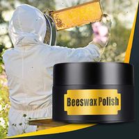 Wood Seasoning Beewax Complete Solution Furniture Care Beeswax Waxes,Lanyun Wood Polish Natural Beeswax Countertop Care Furniture Polish Chemical-Free Wood Wax Conditioner and Protectant 50ml