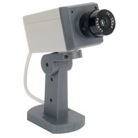 Loftus Motion Detected Realistic Looking Security Camera 6.75" Prop, Grey