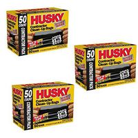 Husky 42-Gallon Contractor Clean-Up Bags, 50-Count (3-Box)