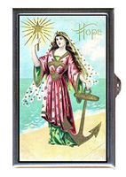Victorian Hope Fairy Pretty Lady Beach Anchor Decorative Pill Box