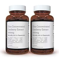 Ultra Concentrated Cranberry Extract 1000mg x 380 Tablets (2 Bottles of 180 Tablets – 1 Year Supply!) SKU: CRAN3x2