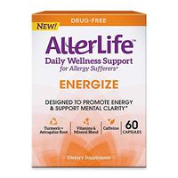 AllerLife Energize Capsules, Daily Dietary Supplements & Energy Support, 60-Count