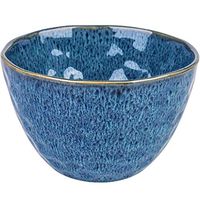 AXZHYX Bowl Kiln Variant Green Bowl Large Blue Deep Bowl Retro Creative Ceramic Rice Bowl Soup Bowl Household Noodle Bowl Salad Bowl Fruit Bowl Gift Hotel Tableware Home Noodles Boiled Fish Soup Bowl