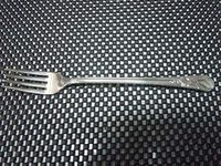 INTERNATIONAL SILVER AVALON FORK GRILL 7 1/2" SILVERPLATE