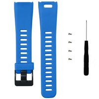 QGHXO Band for Garmin Vivosmart HR, Soft Adjustable Silicone Replacement Wrist Watch Band for Garmin Vivosmart HR (No Tracker, Replacement Bands Only)