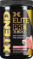 Scivation Xtend Elite Pre Bcaa Powder Anti-catabolic Pre Workout Drink Branched Chain Amino Acids Bcaas, Watermelon Explosion, 30 Servings