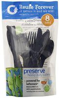 Preserve 24-Piece Cutlery Set, Midnight Blue, Pack of 12