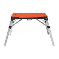 4 in 1 Multi-Function Portable Folding Work Bench-Workbench/Scaffold Platform/Creeper Carrier/Hand Truck