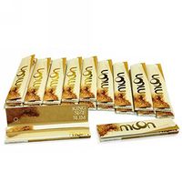 Moon 108mm Unbleached Cigarette Rolling Paper - 25 booklets×32 Sheets