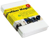 Streak Free Microfiber Cloth Clean Any Surface with Just Water Eco Friendly Environmentally Safe Large 16 inch Perfect for Window, Mirror, Kitchen Counter, Appliances, Car, Cycle, TV Screen