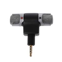 Kofun Mini 3.5mm Jack Microphone Stereo Mic for Recording Mobile Phone Microphone