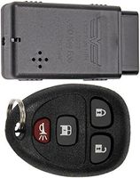 APDTY 121928 Keyless Entry Key Fob Transmitter w/Programming Tool Replaces 20877108 on 2008-2017 Chevrolet Express or GMC Savana 1500 2500 3500 Van (without remote start; without Commercial Package)