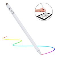 Stylus Pen for Touch Screens, Molichang Active Pen Digital Pencil Fine Point Compatible with iPhone iPad and Other Tablets (White)