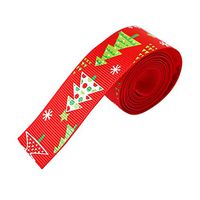 Da.Wa Christmas Tree Grosgrain Ribbon Gift Wrapping Wired Stain Ribbon Christmas Tree Decor