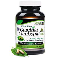 Pure Garcinia Cambogia Extract 1350 MG – Plus Forskolin Extract -Weight Loss Supplement Which Supports Fat Blocker, Increases Metabolism, Curbs Appetite. Highest Absorption & Effectiveness